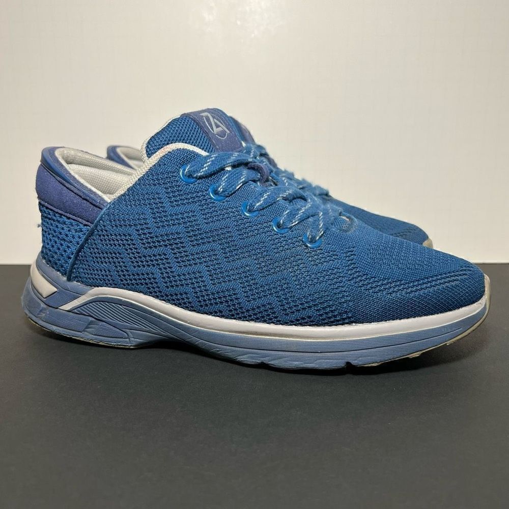 Womens ZEBA Hands Free Sapphire Blue Slip On Sneakers / Size 9.5